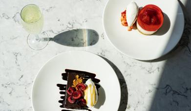 Llety Parc on-site restaurant