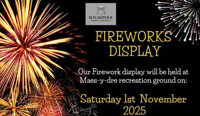 Welshpool Fireworks Display 2025