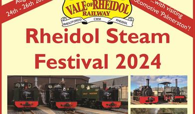 Join us at the Rheidol Steam railway 