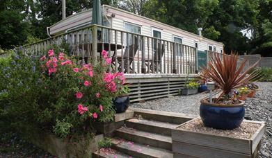 Holiday Caravan at Fedwen Uchaf