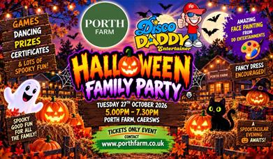 Halloween Disco Daddy Poster