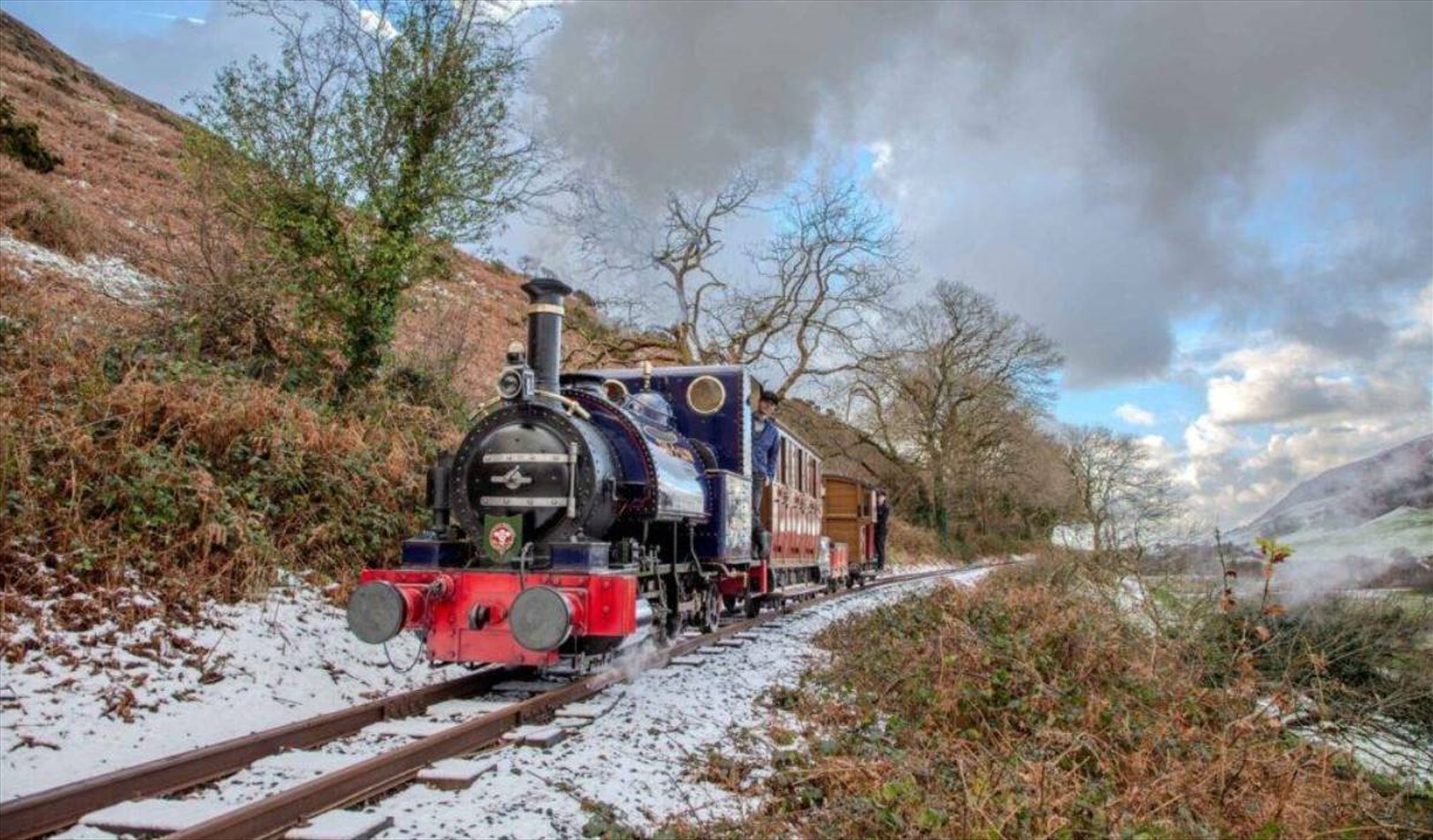 Christmas Victorian Train - Tren Nadolig Fictoraidd