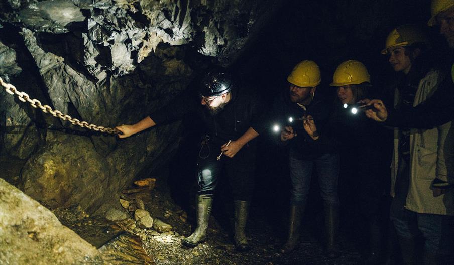 Exploring a Victorian slate mine with Corris Mine Explorers