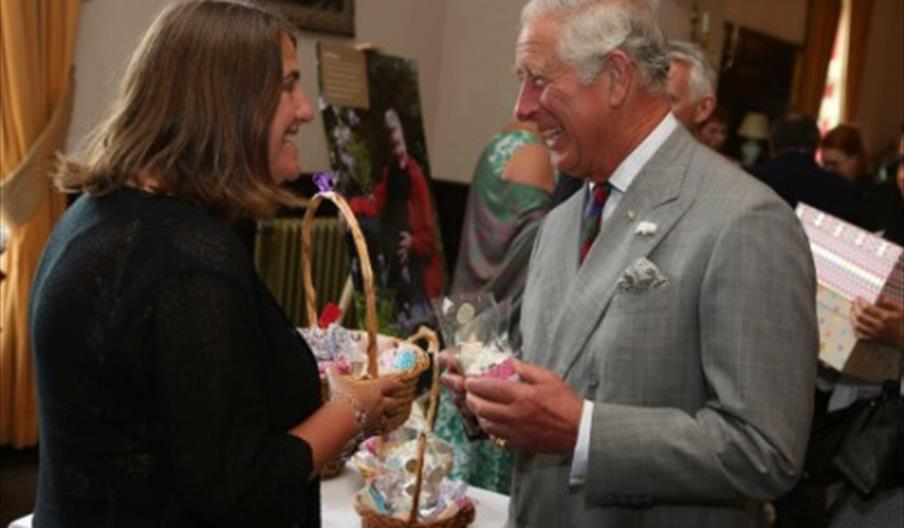Prince Charles at  Craig y Nos Castle 2016
