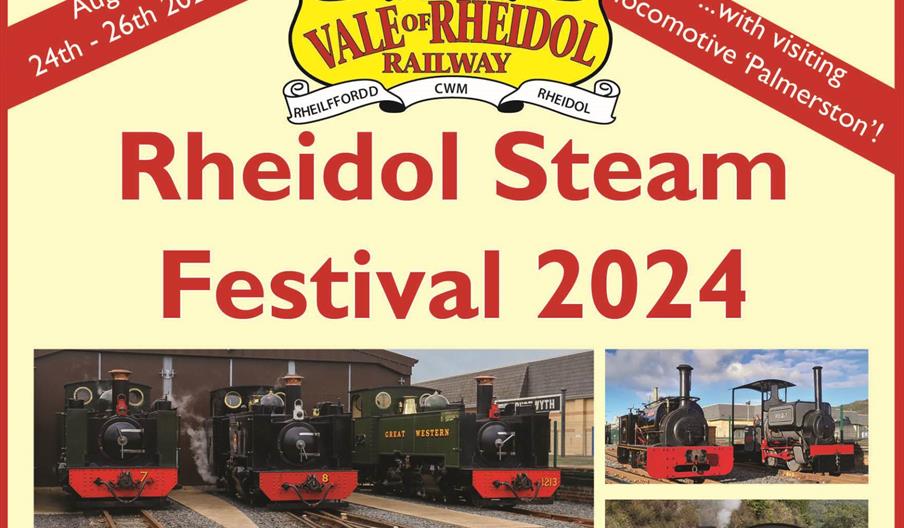 Join us at the Rheidol Steam railway