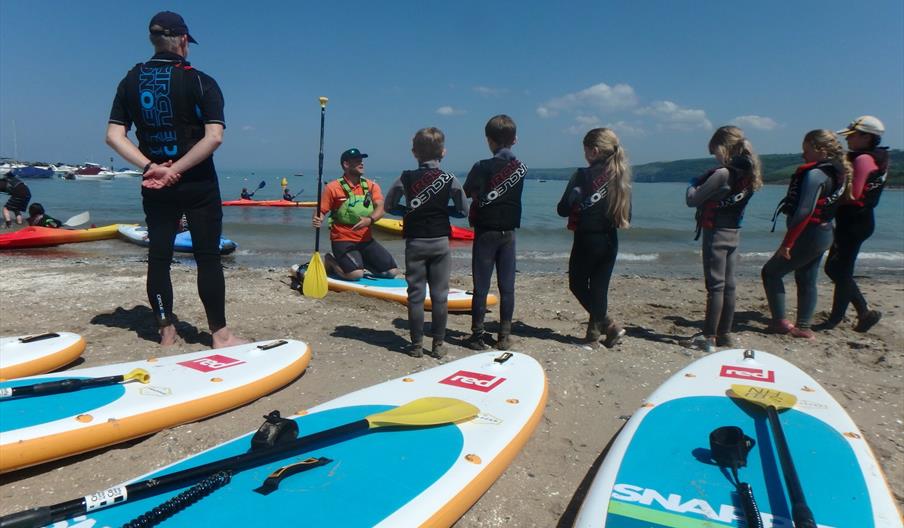 paddleboard lesson new quay