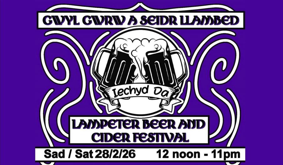 Lampeter Beer and Cider Festival 2026