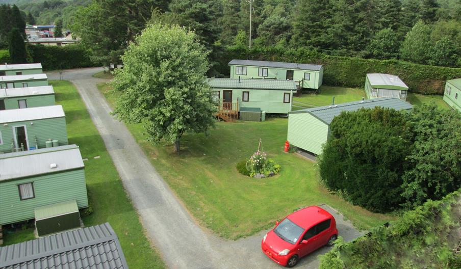 The Pines Caravan Park Small Holiday Park (SC) in Llandrindod Wells