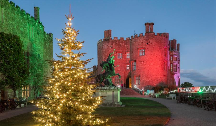 Christmas Illuminations at Powis Castle