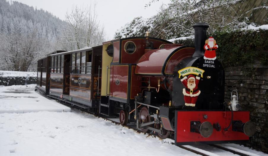 Corris Steam Railway Santa Train