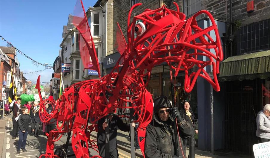 St Davids Day Parade Cardigan