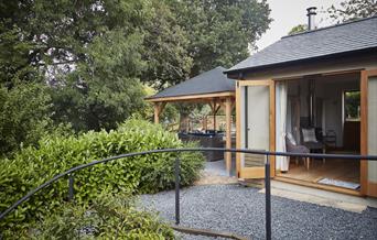 Enjoy a special hot tub experience