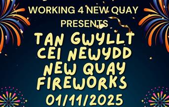 New Quay Fireworks 2025