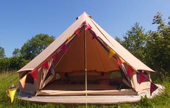 Ffynnonwen bell tent