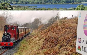 Egg Hunt at Bala Lake Railway