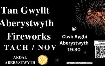 Fireworks Display by Ardal Aberystwyth Rotary Club