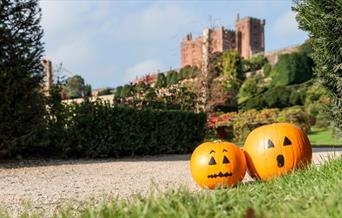 Pumpkin Trail at Half Term at Powis Castle