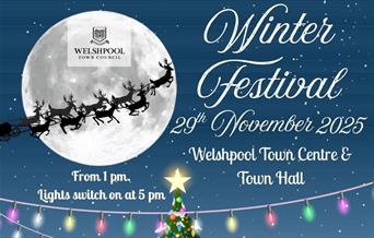 Welshpool Winter Festival poster