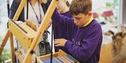 Weaving in the Craft Lab