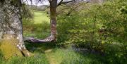 Read, snooze or just enjoy the views of Mid Wales.