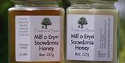 A selection of locally produced Welsh honey is available from The Welsh Deli at Corris Craft Centre in Mid Wales.