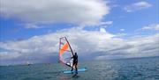 windsurfing