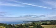 View of Cardigan Bay from the Penrallt Hotel