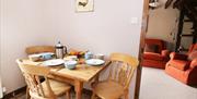 Barn View Cottages, Beech Cottage kitchen and living room