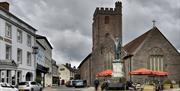 Brecon Town Centre St Marys church