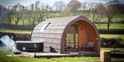 Bwthyn Bach Brefi glamping pod Tregaron Ceredigion