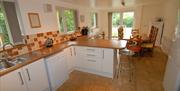 Kitchen/diner at Capel Cartref