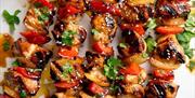 Tully's Sports Diner Llandrindod Wells, Garlic tandoori chicken skewers