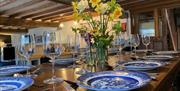 Ty Neaudd dining table, Gwanas Fawr
