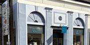 Exterior of business