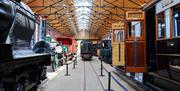 Overview of Vale of Rheidol's Engine Shed museum