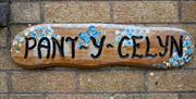 House Name Plaque reading Pant-Y- Celyn