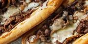 Tully's Sports Diner Llandrindod Wells, Philly cheese sub