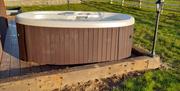 Bwthyn Bach Brefi glamping pod with hot tub Tregaron Ceredigion