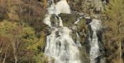 Rhiwargor Waterfall Cascade