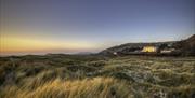 Trefeddian Hotel overlooking the Aberdyfi Sand dunes