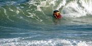 bodyboard hire with Aber Adventures
