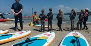 paddleboard lesson new quay