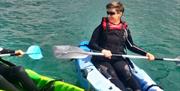 Kayaking with Aber Adventures