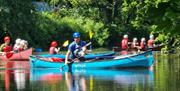 Canoeing at Newtown Outdoor Festival