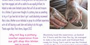 Reviews of Alex Allpress Pottery School