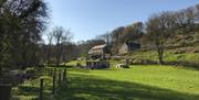 View towards TroedyRhiw Holiday Cottages