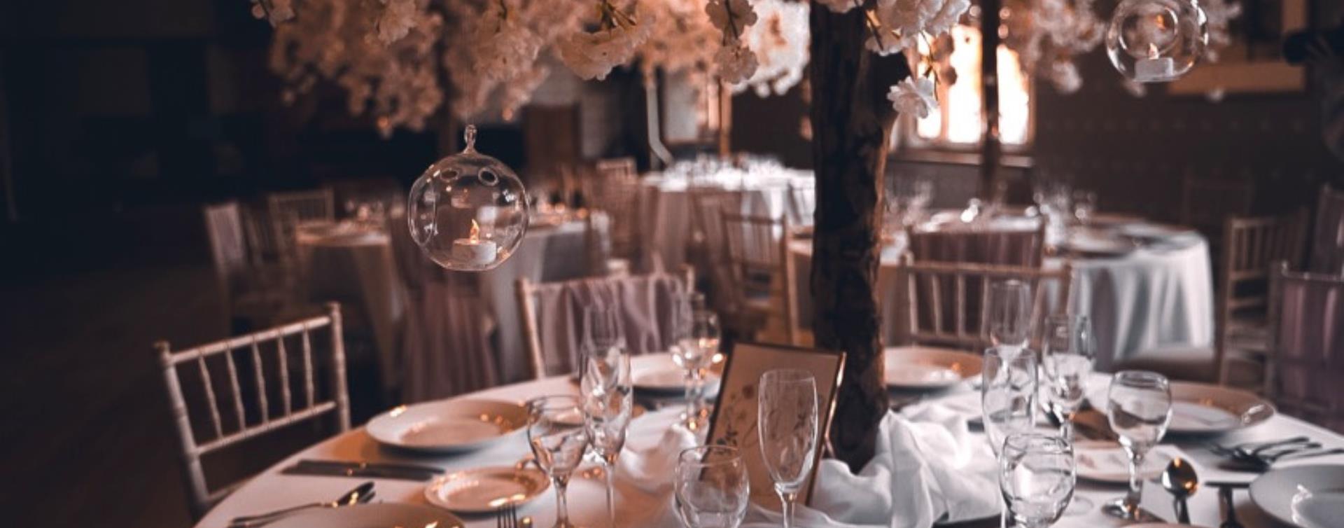 A luxurious wedding spread