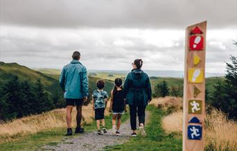 Bwlch Nant yr Arian | Waymarked trails for walking and running