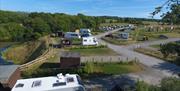 Bargoed Farm Caravan & Campsite between Aberaeron and Newquay