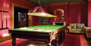 Large house with snooker room and piano